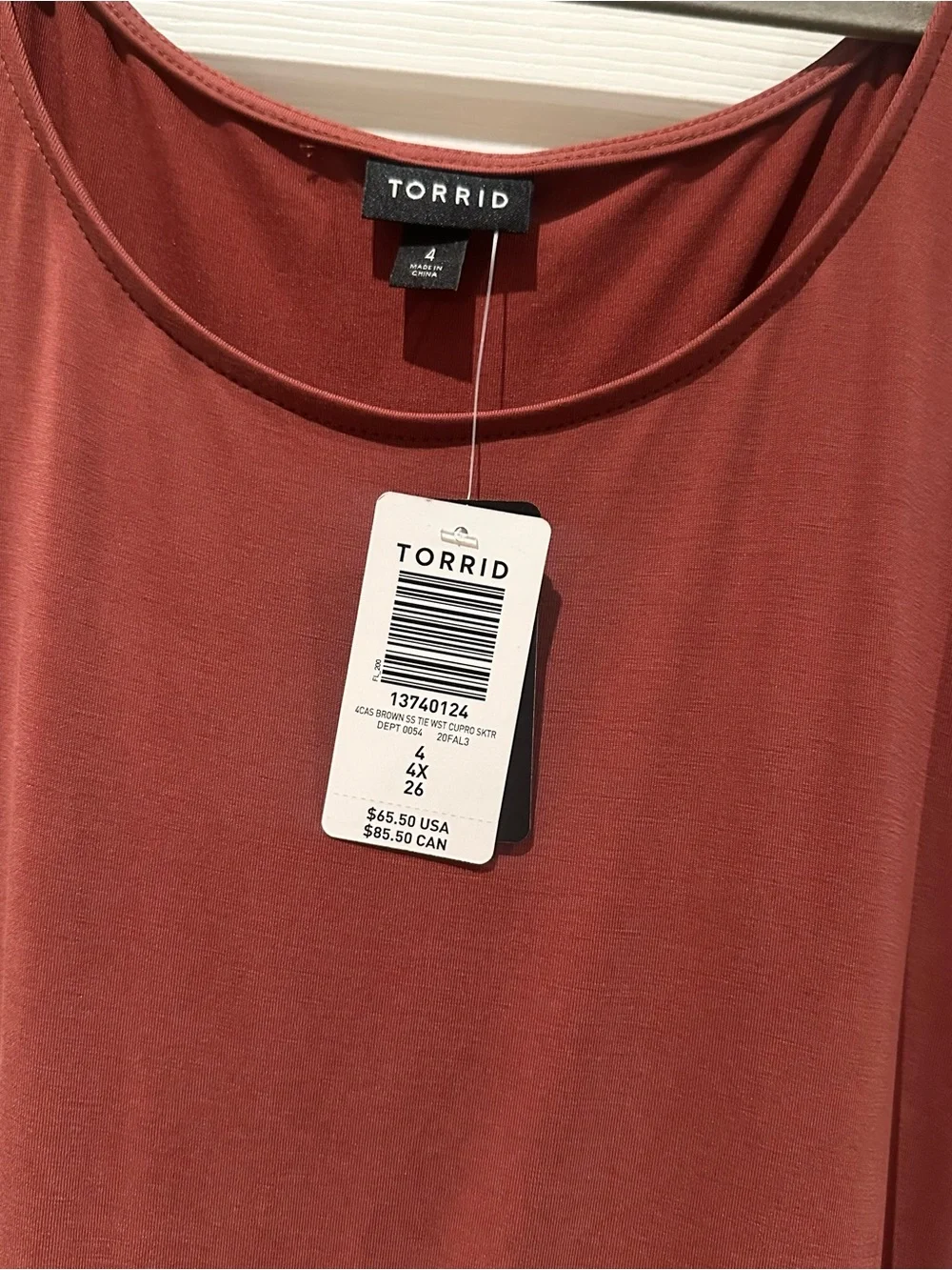 torrid scoop neckline